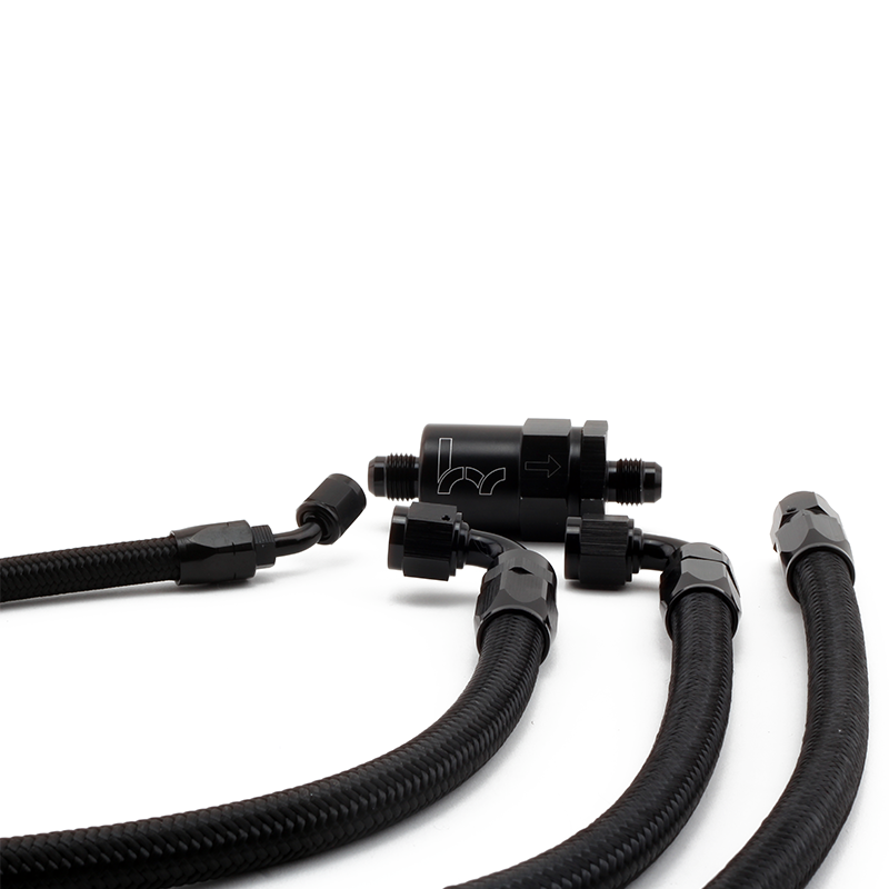 6AN Braided Fuel Line Kit for Honda Civic CRX Integra Accord