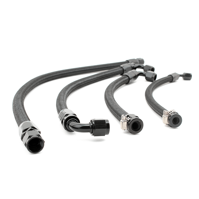 6AN Braided Fuel Line Kit for Honda Civic CRX Integra Accord