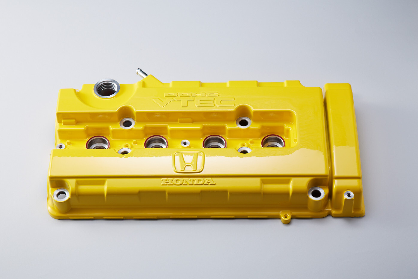 SPOON SPORTS B16 B18 VALVE COVER YELLOW