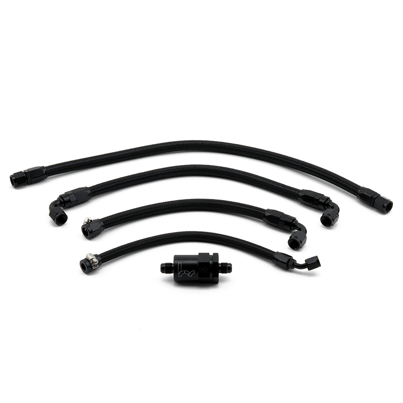 6AN Braided Fuel Line Kit for Honda Civic CRX Integra Accord