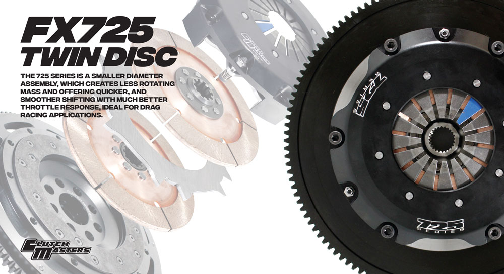 Clutch Masters 08028-TD8R-A Twin Disc Clutch Kit Acura CL 2001-2004 8.50 in. Race . 