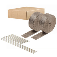 DEI EXHAUST WRAP PROMO PACK TITANIUM