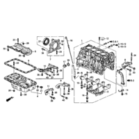 OEM HONDA B18C P72 OIL SUMP DC2 INTEGRA 