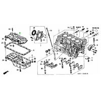 OEM HONDA B SERIES ENGINE WINDAGE TRAY B16A B16B B18C