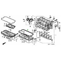 OEM HONDA EK D SERIES D16y4 NON-VTEC OIL PAN SUMP GASKET