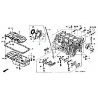 OEM HONDA B SERIES RIGHT SIDE COVER ASSEMBLY