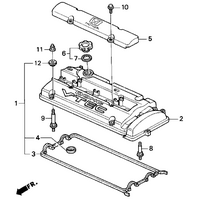 OEM HONDA H22 VALVE COVER GASKET KIT