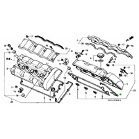 OEM HONDA VALVE COVER GASKET (TIMING BELT FRONT SIDE) NA1 NA2 NSX C30A C32B