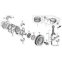 OEM HONDA TYPE R CONNECTING ROD K20A INTEGRA DC5 CIVIC EP3/FN2/FD2 