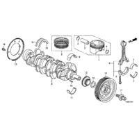 OEM HONDA K SERIES CRANK THRUST WASHER