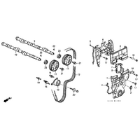 OEM HONDA B SERIES TIMING BELT TENSIONER SPRING