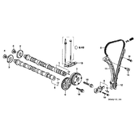 OEM HONDA K24 CAM TIMING CHAIN GUIDE