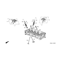 OEM HONDA K20 VALVE SPRING RETAINER 