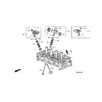 OEM HONDA VALVE SPRING SEAT K20A F20C