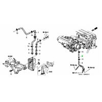 OEM D/B SERIES HONDA VALVE COVER BREATHER TUBE EG/EK CIVIC INTEGRA DC2