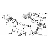 OEM HONDA H22 F20B WATER PUMP ASSEMBLY