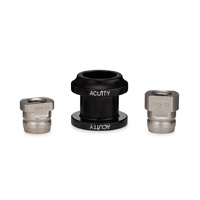 ACUITY ALUMINIUM SHIFT BOOT COLLAR (SATIN BLACK)
