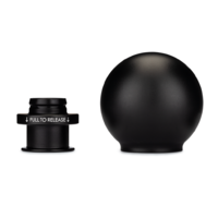ACUITY POCO LOW PROFILE SHIFT KNOB IN SATIN BLACK ANODIZED