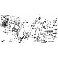 OEM HONDA K SERIES THERMOSTAT CASE SEAL K20 K24