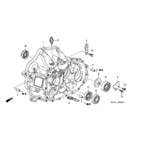 OEM HONDA K SERIES GEARBOX CLUTCH CASE OIL GUIDE PLATE (C)