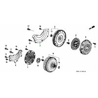 OEM HONDA B SERIES GEARBOX FLYWHEEL COVER B16A B16B B18C