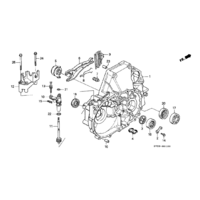 OEM HONDA K20 K24 CLUTCH RELEASE FORK PIVOT BOLT