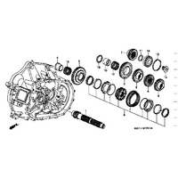 OEM HONDA K20 GEAR BOX 2ND COUNTER GEAR