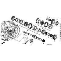 OEM HONDA DC5 TYPE R K20A 3RD GEAR MAIN SHAFT SIDE