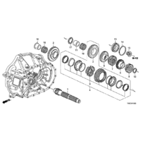 OEM HONDA K SERIES GEARBOX COUNTERSHAFT DISTANCE COLLAR 