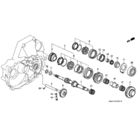 OEM HONDA K SERIES GEARBOX MAINSHAFT SPRING WASHER (28MM)