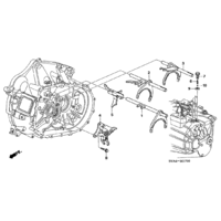 OEM HONDA 3RD & 4TH GEAR BOX SHIFT FORK K20
