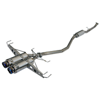 HKS HI POWER SPEC L II CAT BACK EXHAUST - HONDA CIVIC FK8 TYPE R K20C