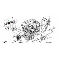OEM HONDA S2000 AP1/2/F20C F22C AUTO TENSIONER (RIBBED) PULLEY
