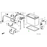 OEM HONDA EG/EK/DC2 BATTERY TRAY PLASTIC COVER 