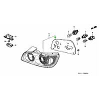 OEM HONDA S2000 AP1 TAIL LIGHT GASKET