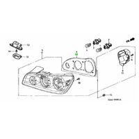 OEM HONDA S2000 AP2 LEFT TAIL LIGHT GASKET