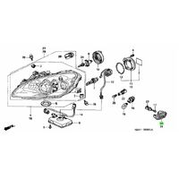OEM HONDA CIVIC EG INTEGRA DC2 S2000 AP1/2 CLEAR SIDE INDICATOR - RIGHT SIDE