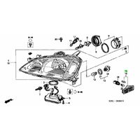 OEM HONDA CIVIC EK 96-00 CLEAR SIDE INDICATOR - LEFT SIDE