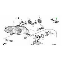 OEM HONDA LEFT SIDE INDICATOR CLEAR EG CIVIC INTEGRA DC2