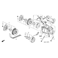OEM HONDA INTEGRA JDM DC5 TYPE R AUXILARY DRIVE BELT AC