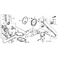 OEM HONDA ANTENNA RETAINING TOP NUT INTEGRA DC2