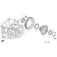 HONDA OEM SPEEDO METER DRIVE RING GEAR DC5 EP3 K20 K20A