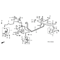 OEM HONDA 40/40 BRAKE PROPORTIONING VALVE (NON-ABS)