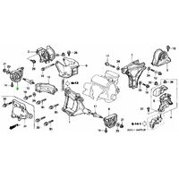 OEM HONDA B SERIES EG EK DC2 FRONT LOWER TORQUE MOUNT RIGHT SIDE