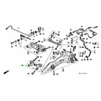 OEM HONDA EG EK CIVIC DC2 INTEGRA REAR TOE ARM