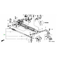 OEM HONDA TIE ROD ASSEMBLY HONDA CIVIC EP3