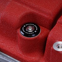 SKUNK2 LOW-PROFILE VALVE COVER HARDWARE - B VTEC - BLACK