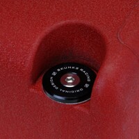 SKUNK2 LOW-PROFILE VALVE COVER HARDWARE - K SERIES - BLACK