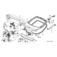 OEM HONDA TAILGATE WEATHER STRIP DC5 INTEGRA