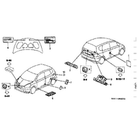 OEM HONDA GD1 GD3 FIT REAR BADGE